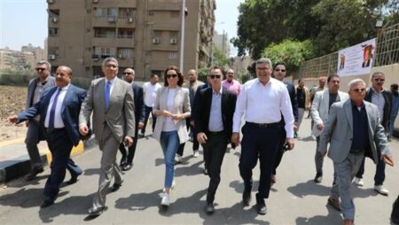 محافظ الجيزة: رصف وتطوير شامل لشارع أوتوسبير بالطالبية