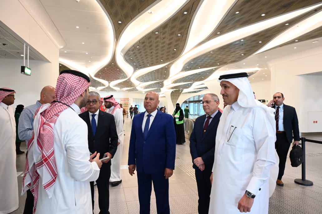 كامل الوزير ووزير النقل السعودي في زيارة مهمة لمترو الرياض 2 كامل الوزير ووزير النقل السعودي في زيارة مهمة لمترو الرياض