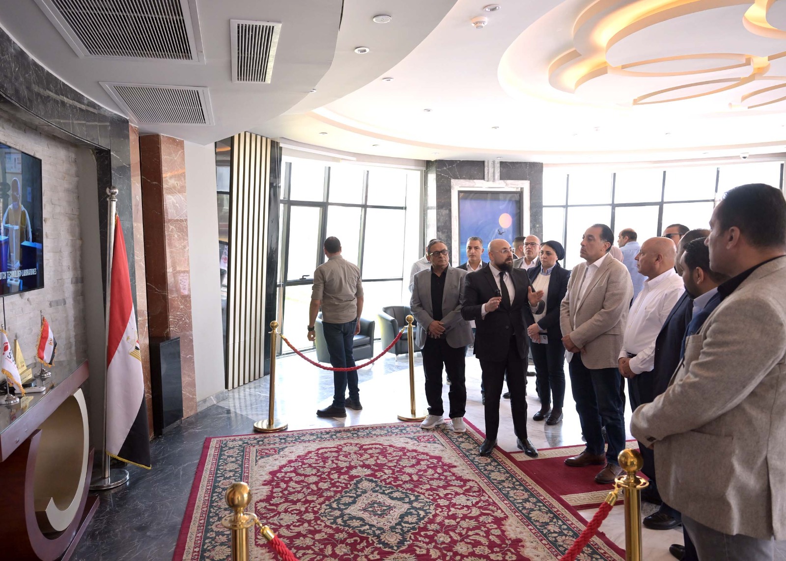 رئيس الوزراء يتفقد مصانع مجموعة المصرية السويسرية للمكرونة 3 رئيس الوزراء يتفقد مصانع مجموعة المصرية السويسرية للمكرونة