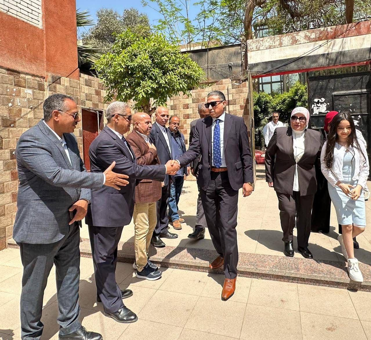 وكيل التعليم بالجيزة يشارك في احتفالية يوم اليتيم