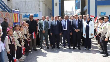 السكرتير العام يشهد احتفالات العيد القومي للمحافظة بنادي الترسانة الرياضي