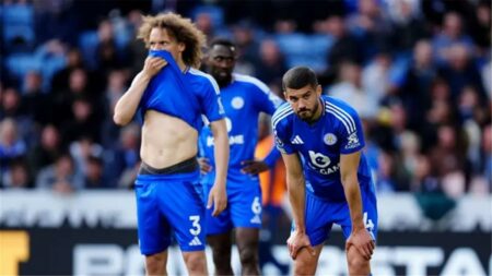 رسميًا | ليستر سيتي ثاني الهابطين من الدوري الإنجليزي الممتاز