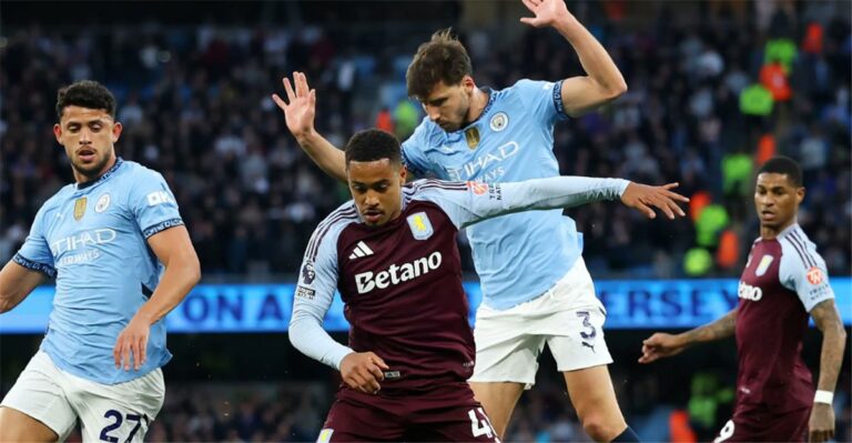 أورتيجا يتعجب من تصرف التحكيم في مباراة مانشستر سيتي وأستون فيلا