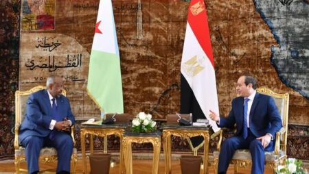 انطلاق القمة المصرية الجيبوتية لبحث تطورات أوضاع البحر الأحمر والقرن الإفريقي