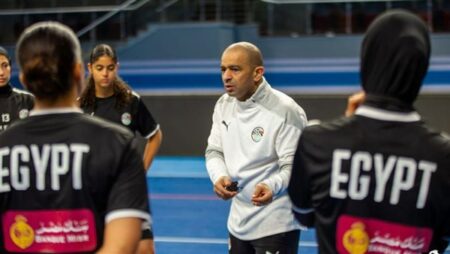 غدا منتخب الصالات النسائي يواجه أنجولا في كأس أمم أفريقيا