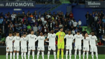 رجل مباراة ريال مدريد وخيتافي في الدوري الإسباني