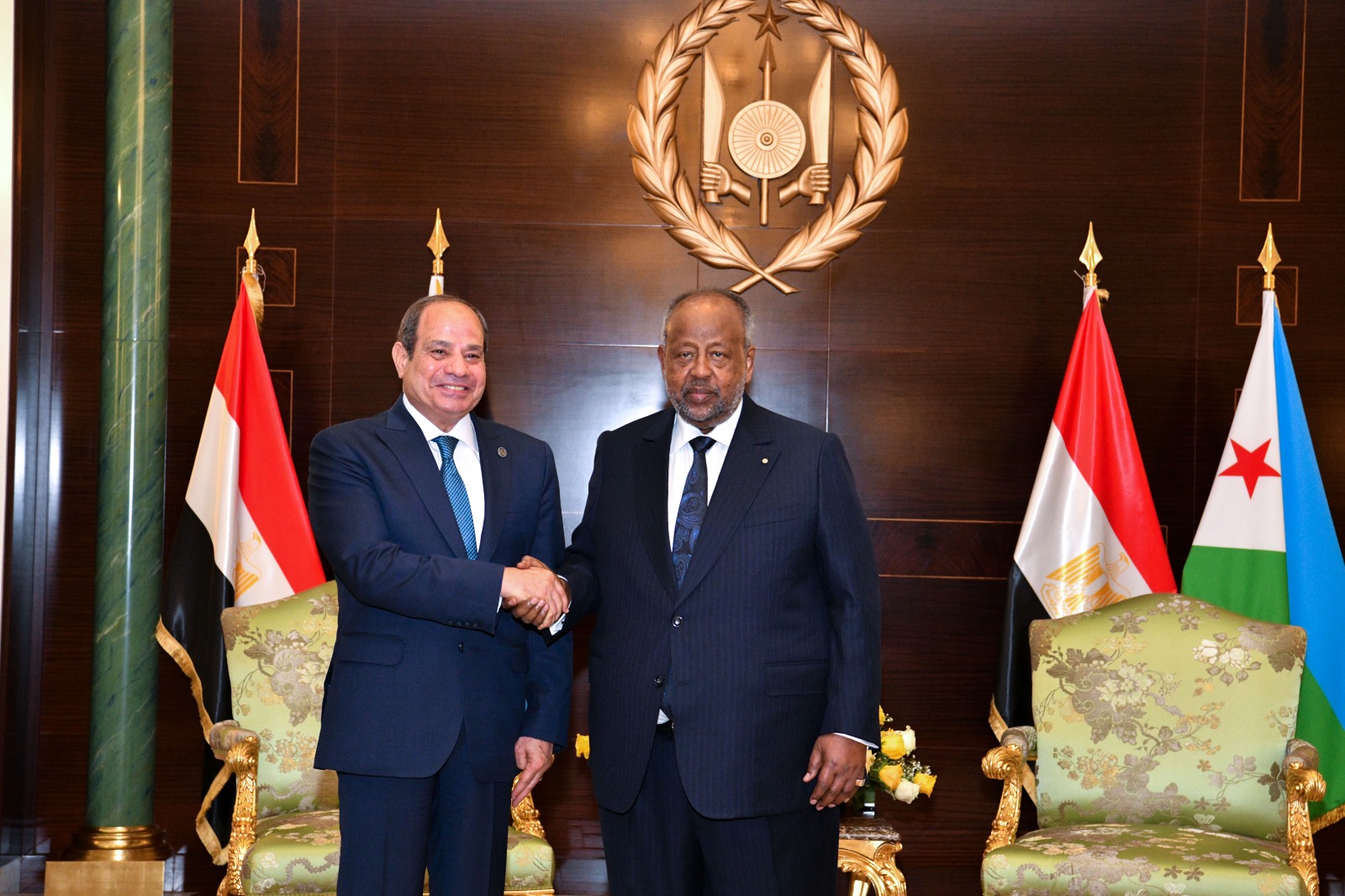 تفاصيل زيارة الرئيس السيسي لدولة جيبوتي.. شاهد 2 تفاصيل زيارة الرئيس السيسي لدولة جيبوتي.. شاهد