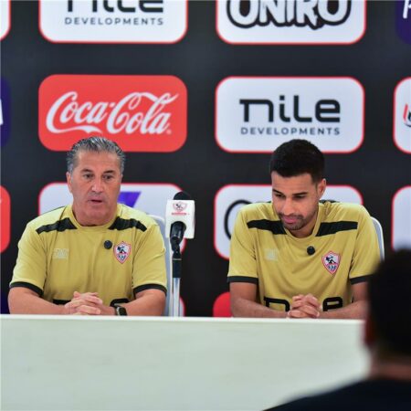 بيسيرو يرد على أنباء رحيله عن الزمالك ويعدد مميزات معسكر مباراة المصري