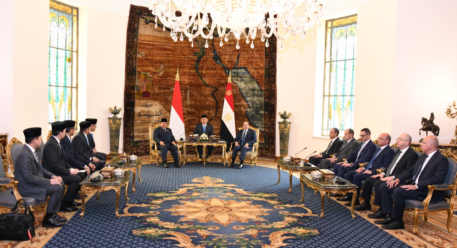 15 صورة ترصد زيارة رئيس إندونيسيا لقصر الاتحادية ولقاء السيسي 14 15 صورة ترصد زيارة رئيس إندونيسيا لقصر الاتحادية ولقاء السيسي