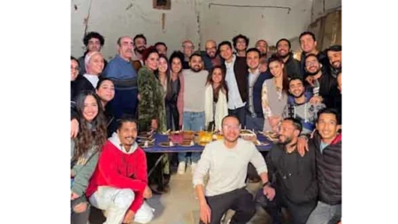 رانيا يوسف تنشر صورًا جديدة من كواليس مسلسل "نص الشعب اسمه محمد"