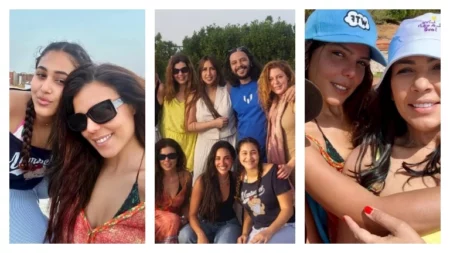 بملابس صيفية.. ناهد السباعي تنشر صورا مع صديقاتها والجمهور يعلق