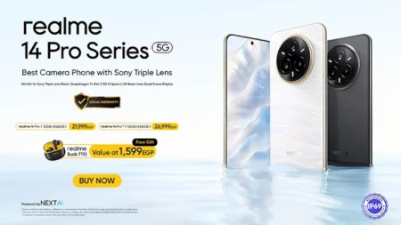 سلسلة realme 14 Pro تحصد جائزة التميز لأفضل كاميرا ثلاثية من سوني