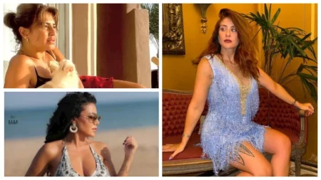 رانيا يوسف أمام البحر ومنة فضالي جريئة.. شاهد لقطات نجوم الفن خلال 24 ساعة
