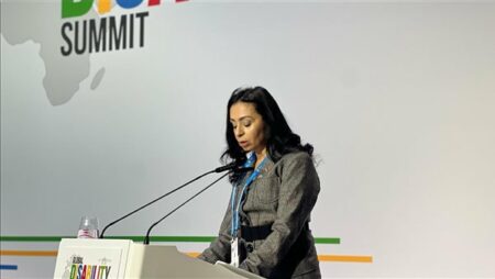 وزيرة التضامن تلقي كلمة مصر في القمة العالمية للإعاقة بـ"برلين"