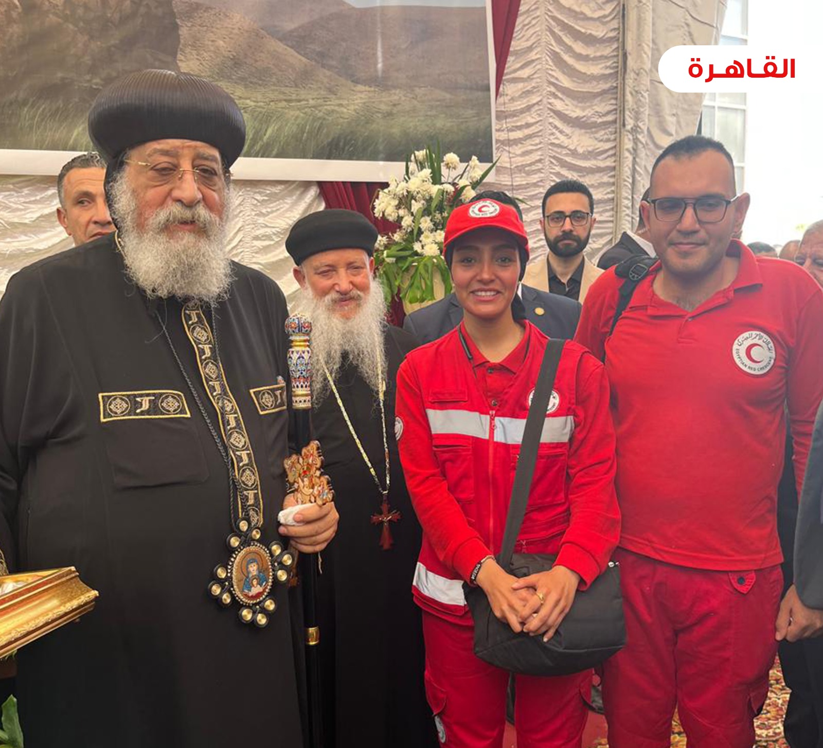 الهلال الأحمر يشارك في تأمين 50 كنيسة باحتفالات عيد القيامة 9 الهلال الأحمر يشارك في تأمين 50 كنيسة باحتفالات عيد القيامة