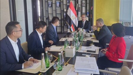 وزير الاتصالات يعقد مباحثات بدبي مع مسؤولين دوليين لبحث فرص الاستثمار