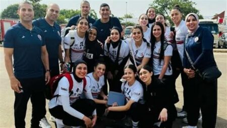 تدريبات تأهيلية واستشفائية للفريق الأول لكرة الطائرة بنادي الزمالك "سيدات"