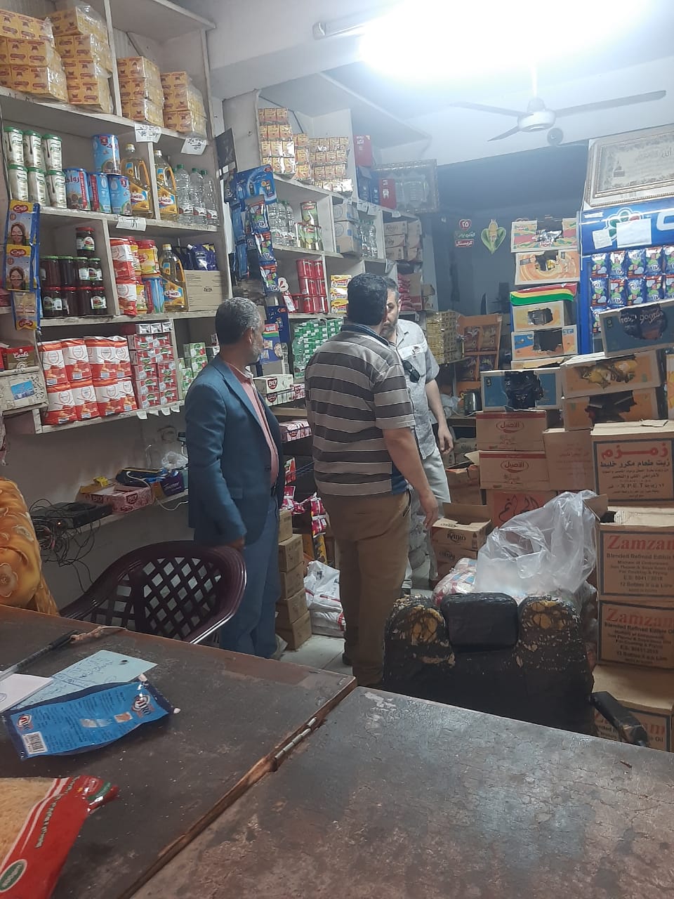 ضبط 98 مخالفة تموينية لمحالّ ومخابز ومستودعات في أول أيام عيد الفطر بالجيزة 1 ضبط 98 مخالفة تموينية لمحالّ ومخابز ومستودعات في أول أيام عيد الفطر بالجيزة