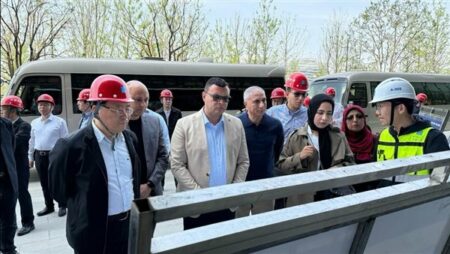 وزير الإسكان يتفقد أعمال إنشاء وتشغيل مركز أبحاث شركة عالمية بمدينة شنغهاي الصينية