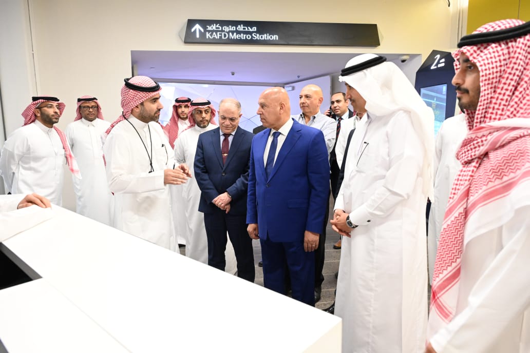 كامل الوزير ووزير النقل السعودي في زيارة مهمة لمترو الرياض 4 كامل الوزير ووزير النقل السعودي في زيارة مهمة لمترو الرياض