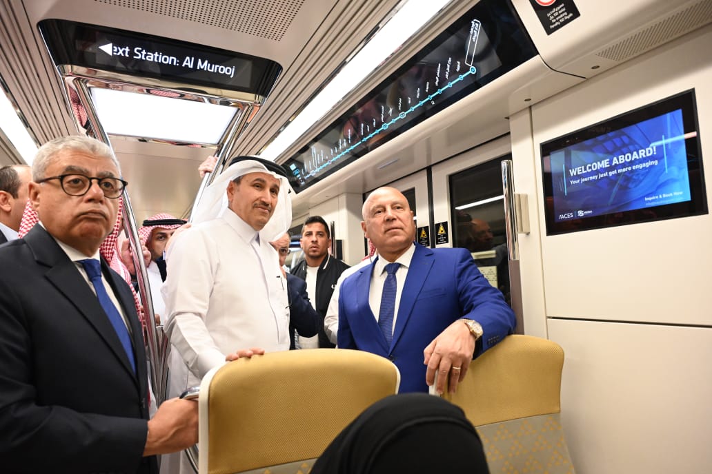 كامل الوزير ووزير النقل السعودي في زيارة مهمة لمترو الرياض 1 كامل الوزير ووزير النقل السعودي في زيارة مهمة لمترو الرياض