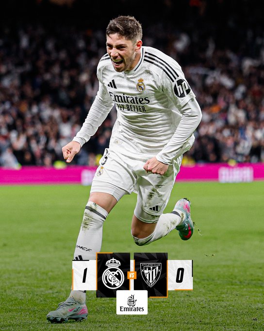 ريال مدريد يقتنص فوزًا ثمينًا من أتلتيك بلباو في الدوري الإسباني 1 ريال مدريد يقتنص فوزًا ثمينًا من أتلتيك بلباو في الدوري الإسباني