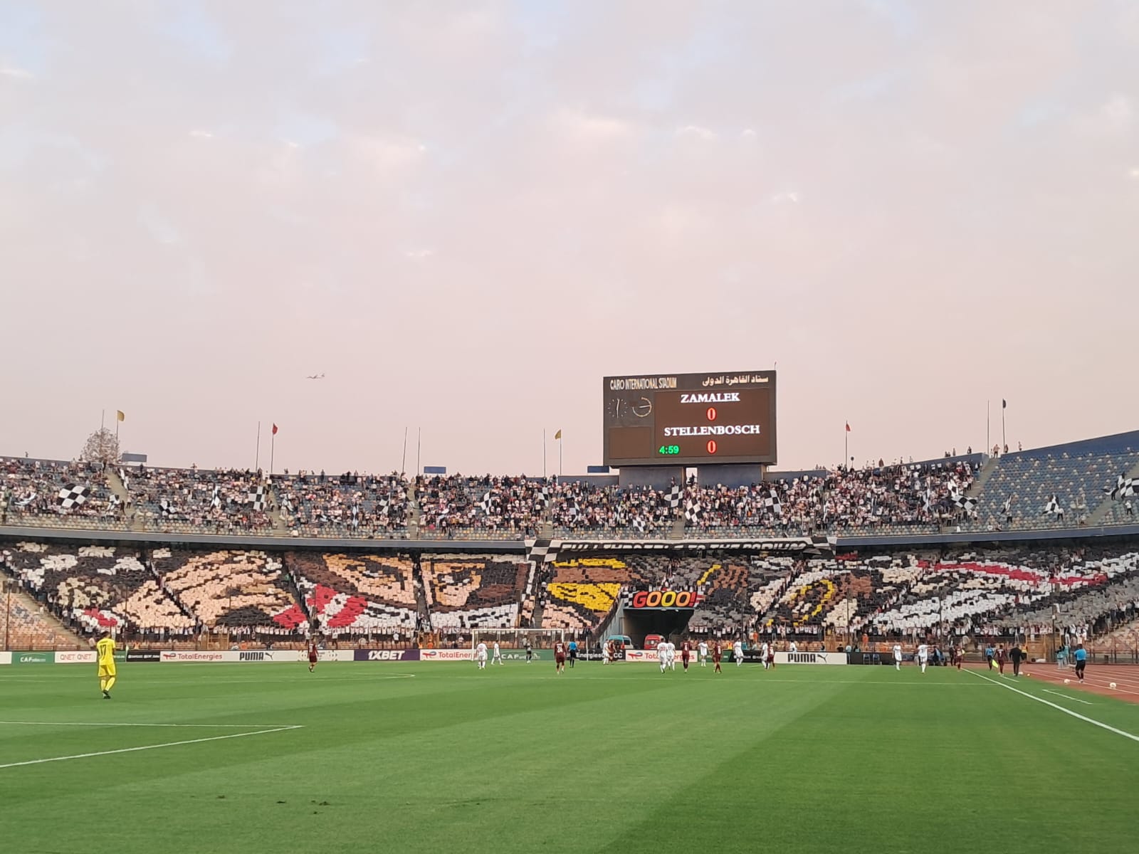 شوط أول سلبي بين الزمالك ستيلينبوش فى ربع نهائي الكونفدرالية 1 شوط أول سلبي بين الزمالك ستيلينبوش فى ربع نهائي الكونفدرالية