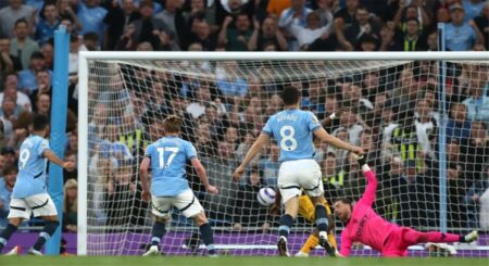 فيديو | الساحر لا يتوقف.. دي بروين يسجل هدف مانشستر سيتي الأول أمام ولفرهامبتون