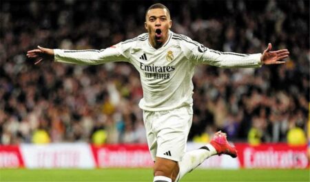 ترتيب هدافي الدوري الإسباني بعد ثنائية مبابي في مباراة ريال مدريد وسيلتا فيجو