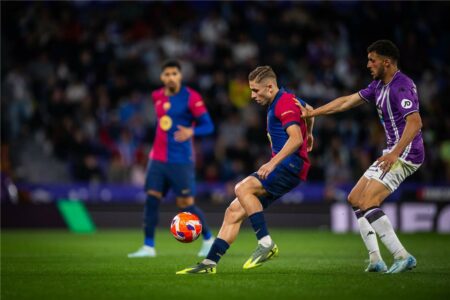 فيديو | العودة.. فيرمين لوبيز يسجل هدف برشلونة الثاني أمام بلد الوليد