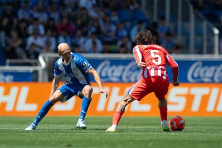 التعادل يحسم مباراة أتليتكو مدريد وألافيس في الدوري الإسباني