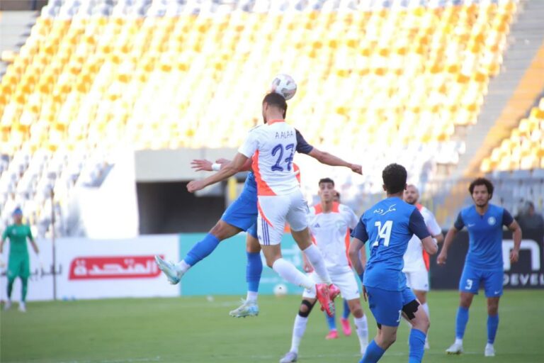 التعادل يحسم مباراة سموحة وطلائع الجيش في الدوري المصري