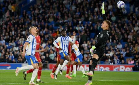 رجل مباراة ليفربول وبرايتون في الدوري الإنجليزي