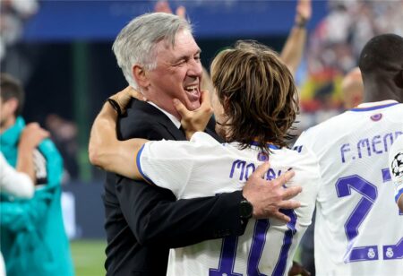 أنشيلوتي يعترف بسبب رفضه خيانة ريال مدريد.. ويصرح: مودريتش أسطورة