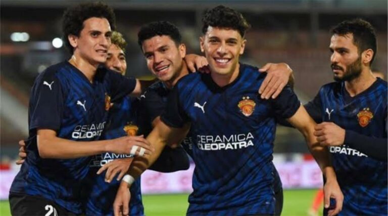 سيراميكا كليوباترا يهزم حرس الحدود بثنائية في الدوري المصري