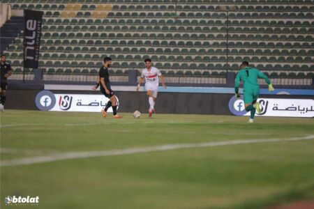 رجل مباراة الزمالك وبتروجيت في الدوري المصري