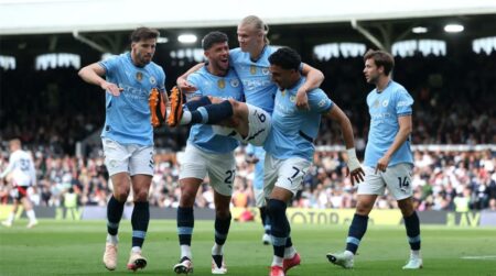 رجل مباراة مانشستر سيتي وفولهام في الدوري الإنجليزي