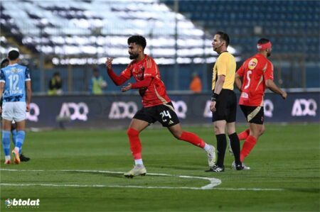 أحمد رضا يكشف حديث أفشة له بعد هدفه أمام بيراميدز