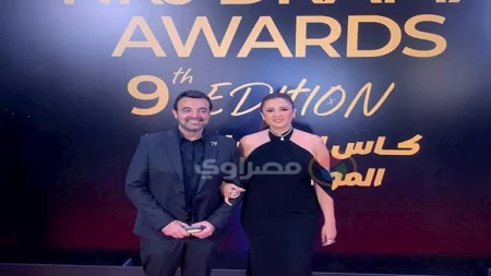 ياسمين عبدالعزيز وهدى المفتي يخطفان الأنظار في حفل "كأس إينرجي للدراما".. صور