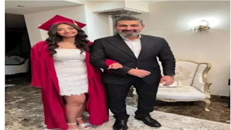 ياسر جلال يحتفل بتخرج ابنته قدرية.. ونجوم الفن يعلقون (صور)