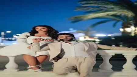 الصور الأولى من خطوبة هايدي رفعت ومصطفى منصور (جلسة تصوير)