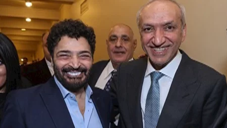 بالصور.. لقاء مثمر يجمع بين حميد الشاعري وسالم الهندي بحفل محمد عبده بالأوبرا