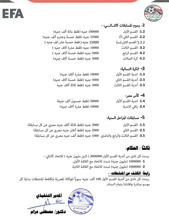 اتحاد الكرة يعلن لائحة الموسم الجديد 20252026.. ويحدد عدد اللاعبين الأجانب