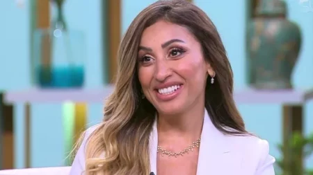 "قلبي بيرقص من الفرحة".. دينا الشربيني توجه رسالة لـ أمينة خليل بعد زفافها