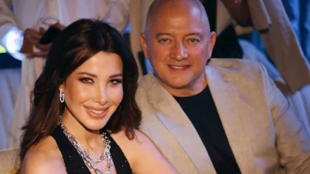 "ورانا إيه".. نانسي عجرم تشارك متابعيها لحظة رومانسية مع زوجها