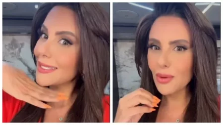 دانا حمدان تنتهي من تصوير "صقر وكناريا" بطولة محمد إمام وشيكو