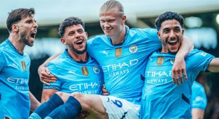 رسميًا | مانشستر سيتي يعلن موعد مباراتيه أمام توتنهام وبرايتون في الدوري الإنجليزي