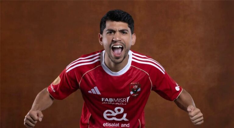 محمد شكري: كنت أتابع مباريات الأهلي.. وأطمح لوضع بصمة