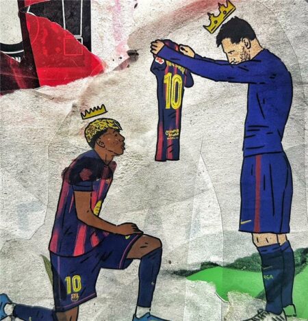 من مارادونا لـ ميسي ولامال.. القميص رقم 10 في برشلونة طريق طويل إلى المجد أم لعنة تنتهي بالرحيل! من مارادونا لـ ميسي ولامال.. القميص رقم 10 في برشلونة طريق طويل إلى المجد أم لعنة تنتهي بالرحيل!