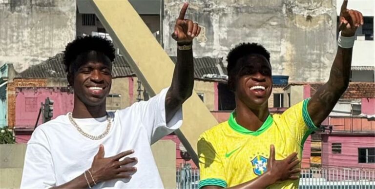 فينيسيوس يكشف عن تمثاله.. ويصرح: لم أتخيل ما وصلت له وأريد مساعدة السود